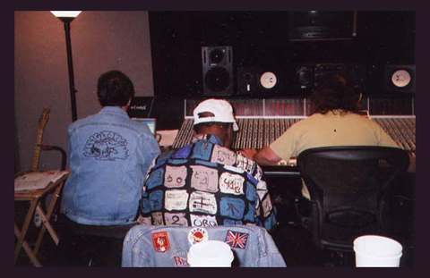 Raxx Traxx - at the studio