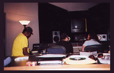 Raxx Traxx - at the studio