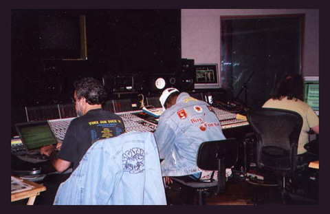 Raxx Traxx - at the studio